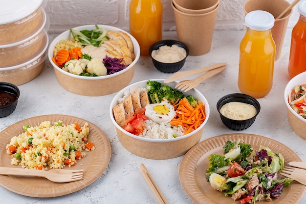 delicious-food-arrangement-high-angle_23-2149182249