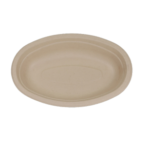 Compostable Eco-friendly Oval Plate