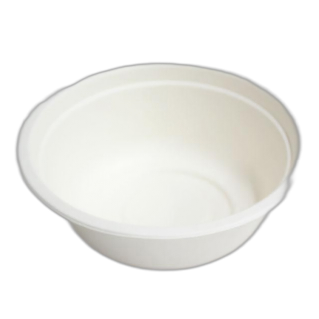 500ml Compostable Biodegradable Unbleached Bowl